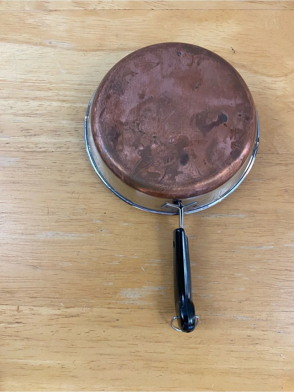 Vintage Revere Ware 1801 Copper Bottom Cookware 10-Piece Mini Kids Playset